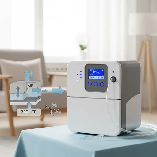 Medical Oxygen Concentrator Working Mechanism