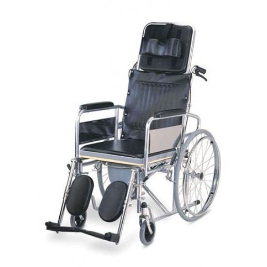 What are the different types of commode wheelchairs available in the market?