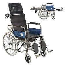 Are commode wheelchairs covered by insurance or other healthcare funding options?