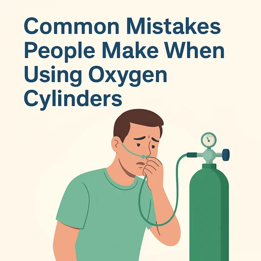 Common Mistakes People Make When Using Oxygen Cylinders