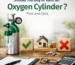 Pros and cons of purchasing versus renting an oxygen cylinder displayed with visual aids