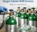 Oxygen cylinder refill services with a focus on safety and efficiency