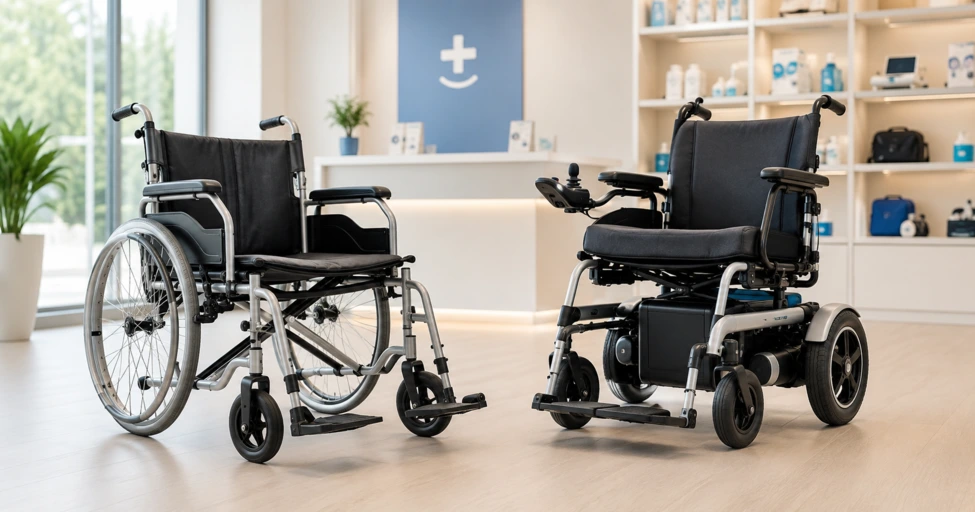 manual vs electric wheelchair comparison